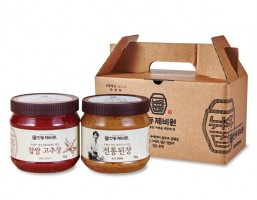 전통된장(1kg) + 찹쌀고추장(1kg)