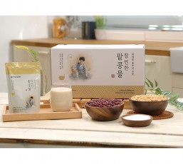 참 찐한 팥콩물